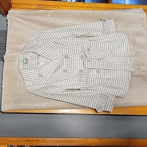 Jou Jou Houndstooth Peacoat